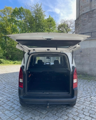 Peugeot Rifter cena 69900 przebieg: 95582, rok produkcji 2019 z Nysa małe 631